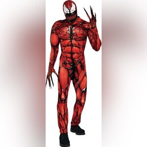 Spiderman Carnage Costume Sz adult standard worn once